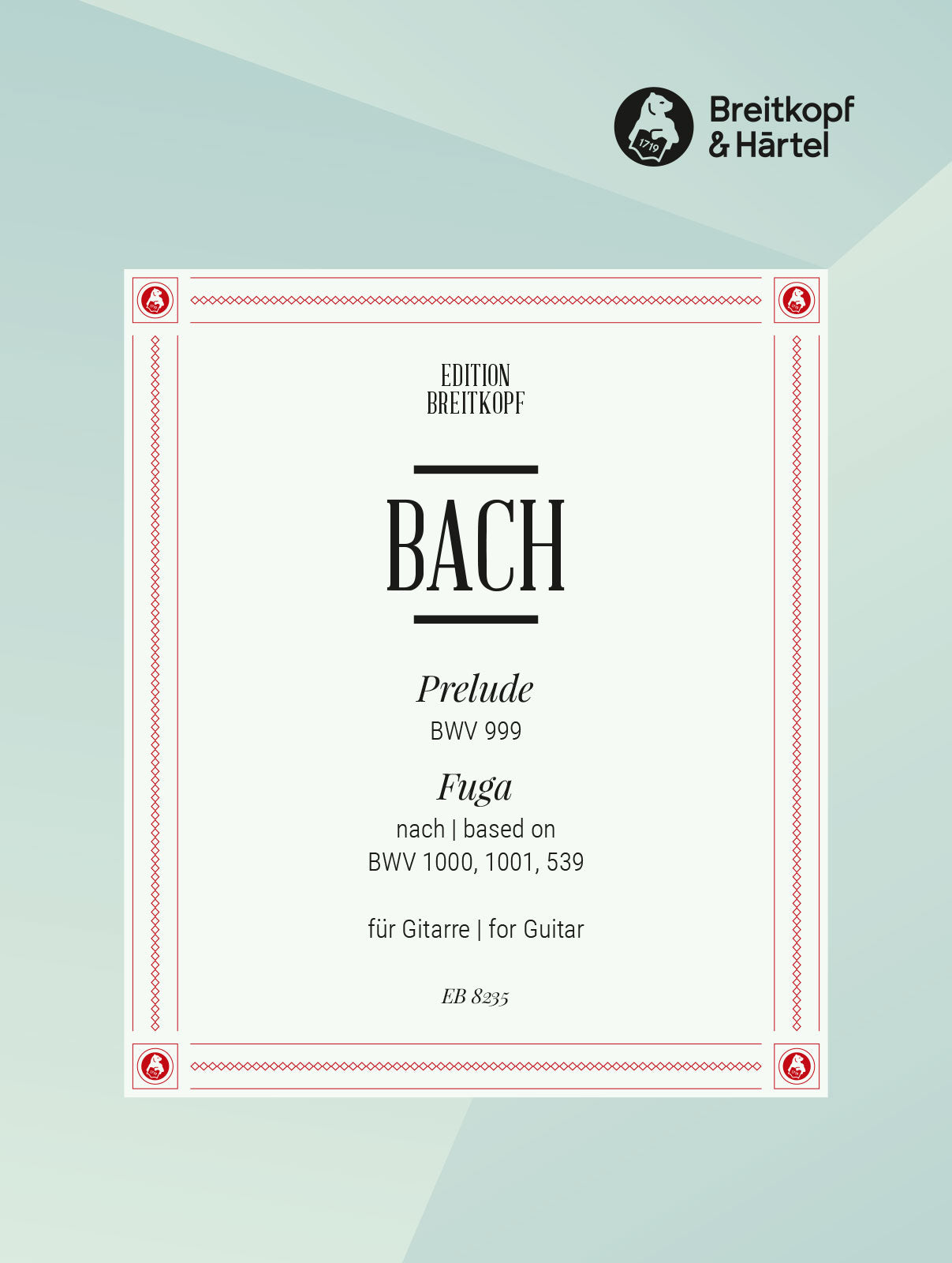 Bach: Prelude BWV 999 and Fugue nach BWV 1000, 1001, 539