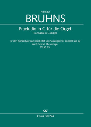 Bruhns-Rheinberger: Praeludio in G Major