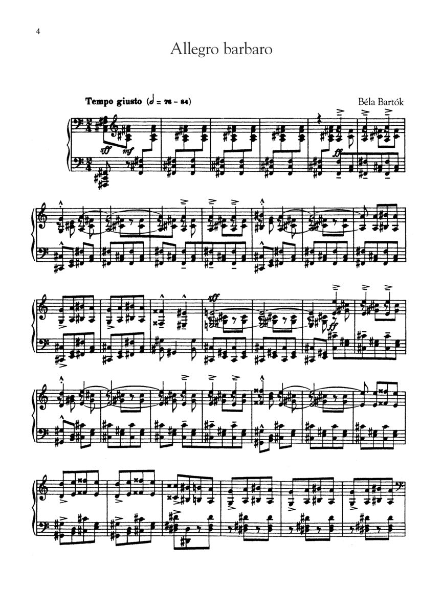 Selected Piano Masterpieces