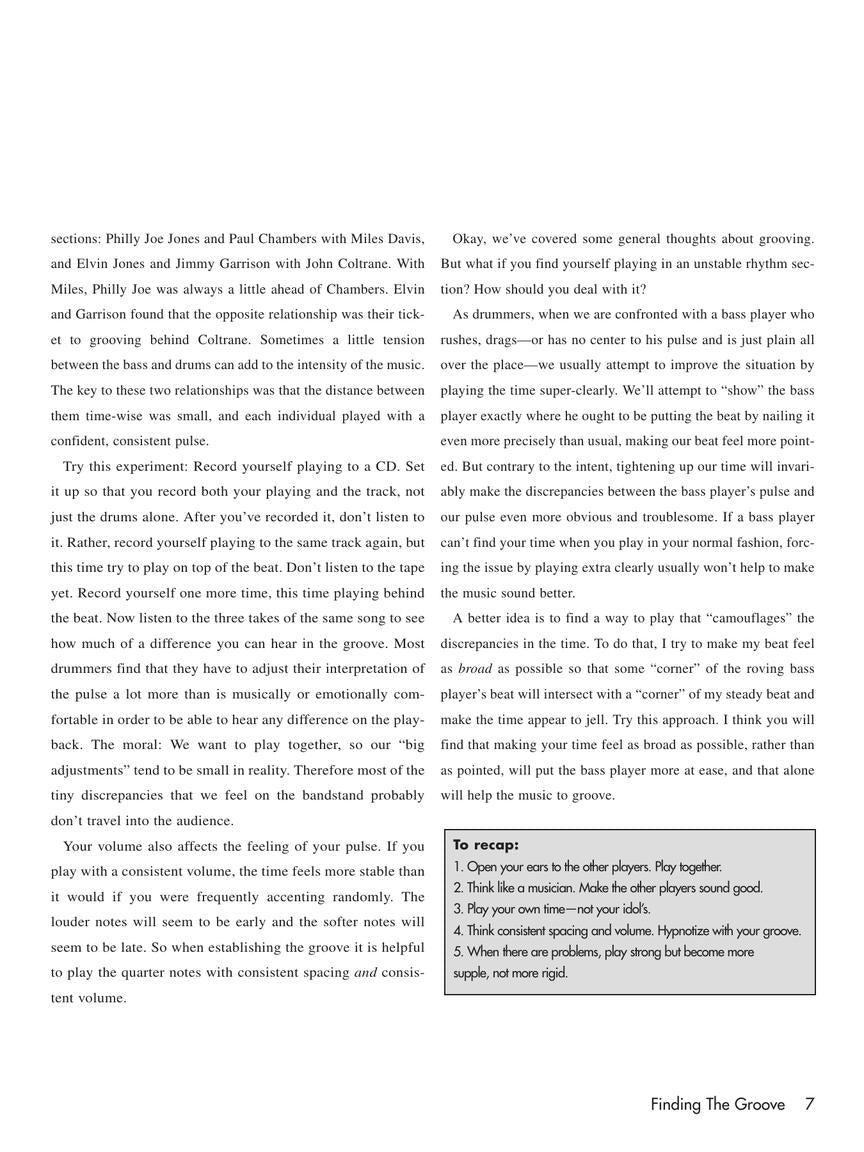 The Jazz Drummer's Workshop