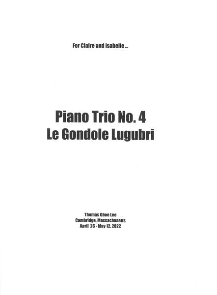 T.O. Lee: Piano Trio No. 4