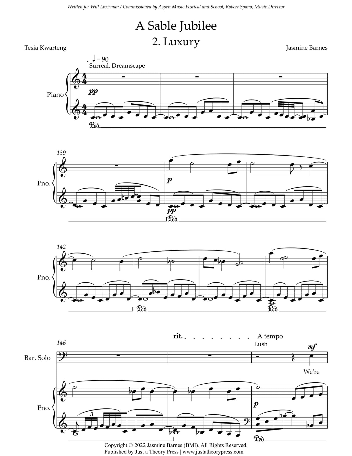 Barnes: A Sable Jubilee