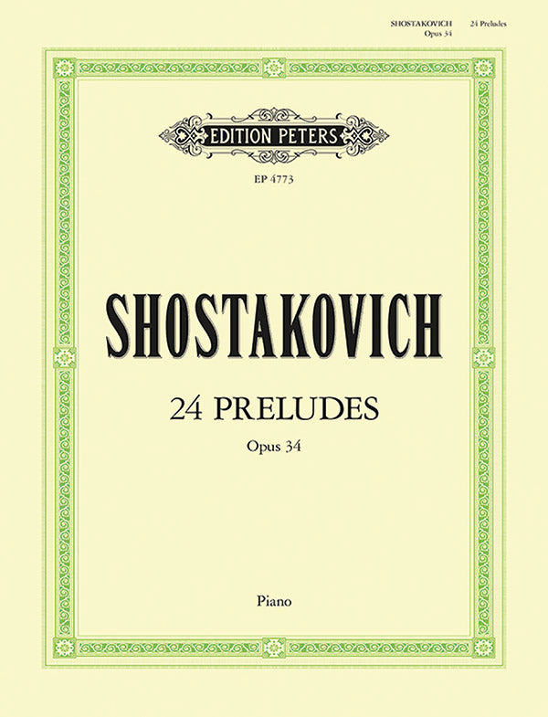 Shostakovich: 24 Preludes, Op. 34