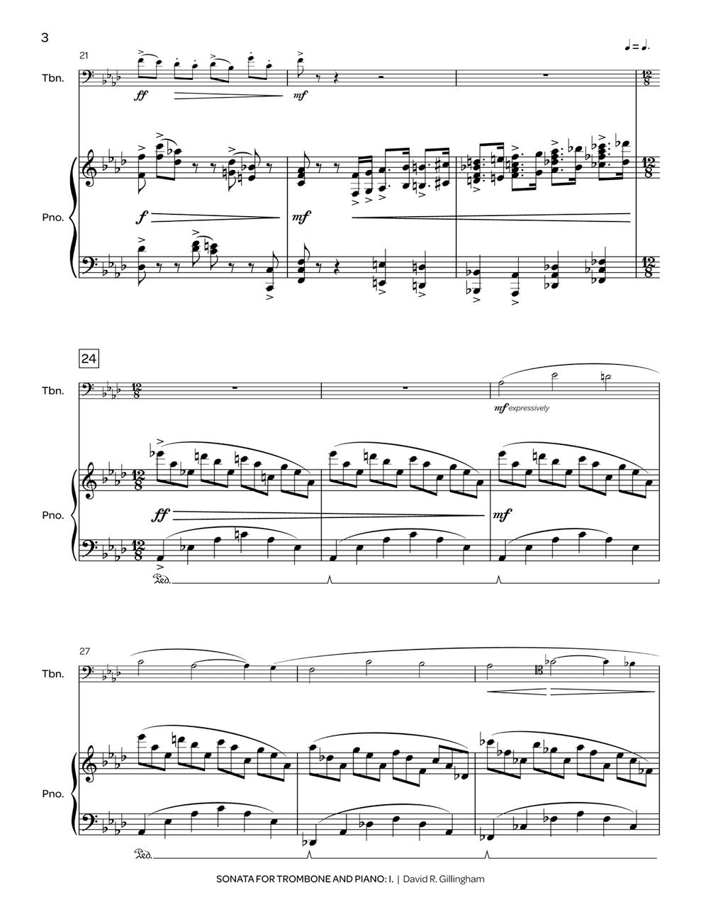 Gillingham: Trombone Sonata