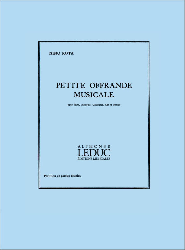 Rota: Petite Offrande Musicale