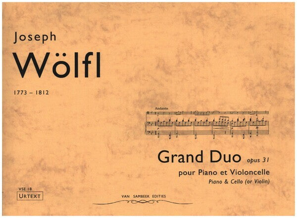 Wölfl: Grand Duo, Op. 31