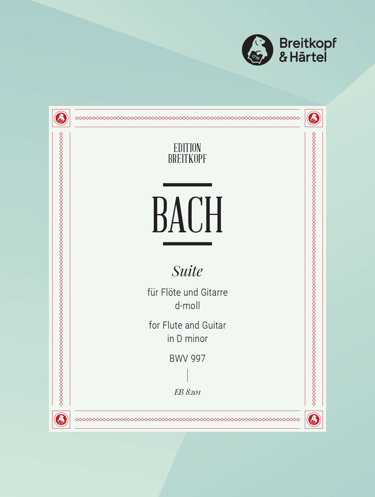 Bach: Suite in C Minor, BWV 997 (arr. for flute & guitar)