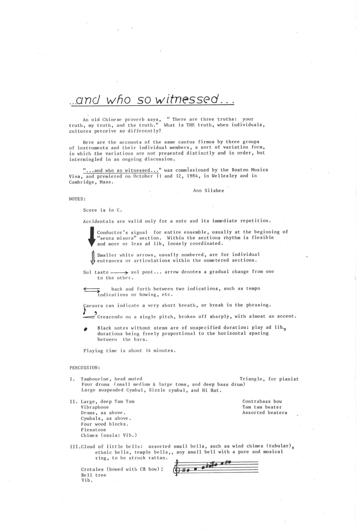 Silsbee: …and who so witnessed…