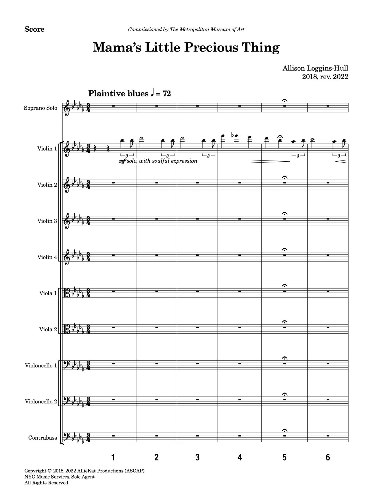 Loggins-Hull: Mama's Little Precious Thing