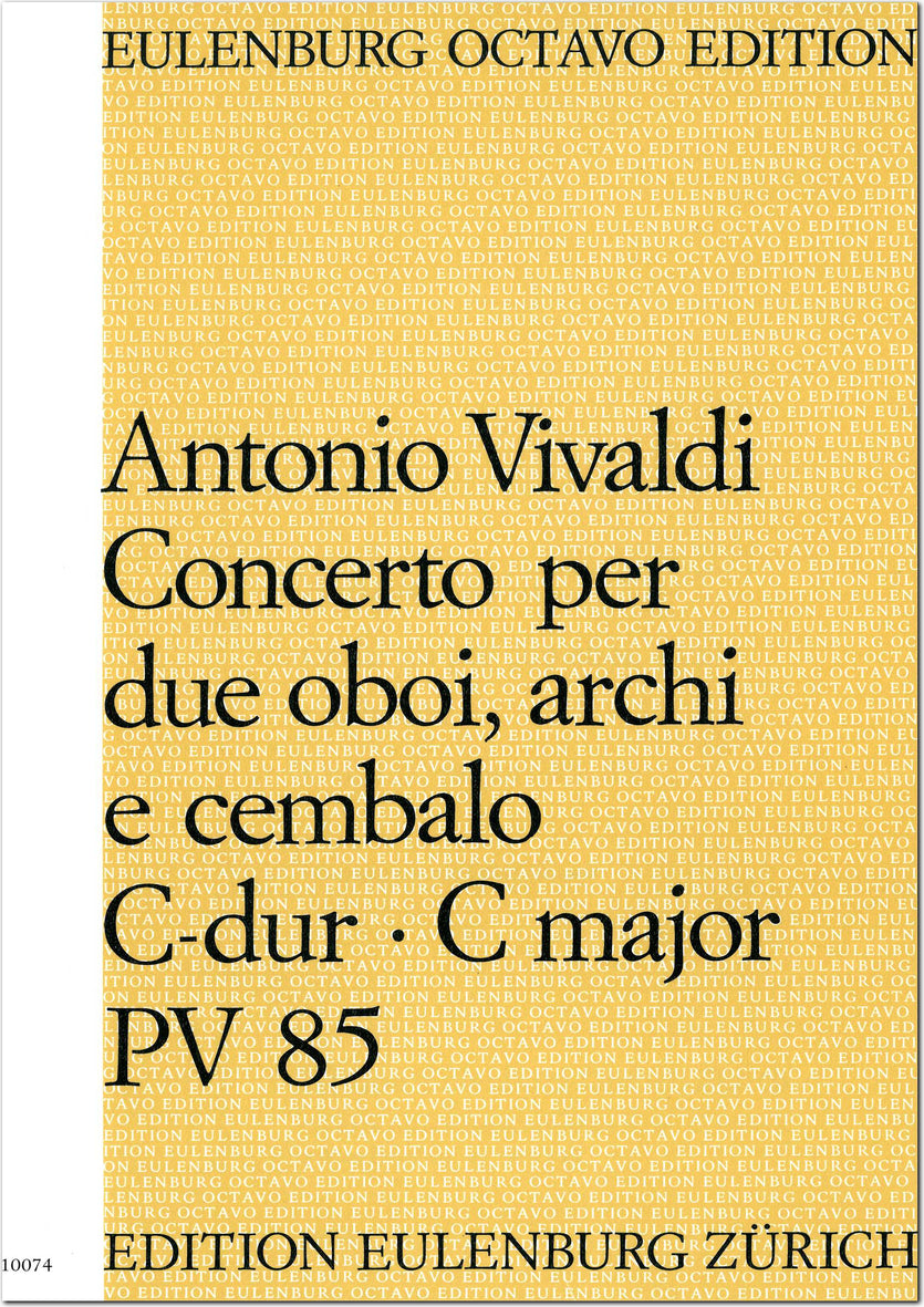 Vivaldi: Concerto for 2 Oboes in C Major, RV 534