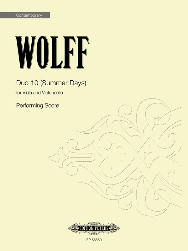 Wolff: Duo 10 (Summer Days)