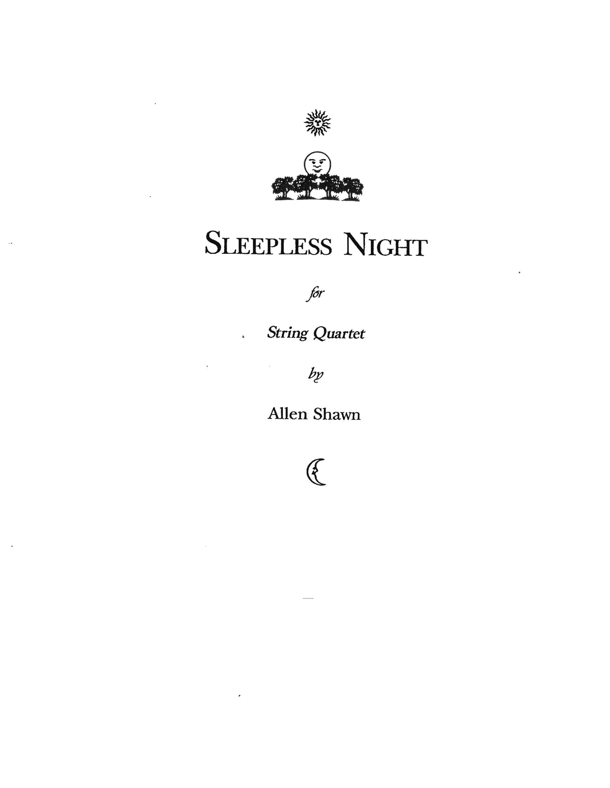Shawn: Sleepless Night