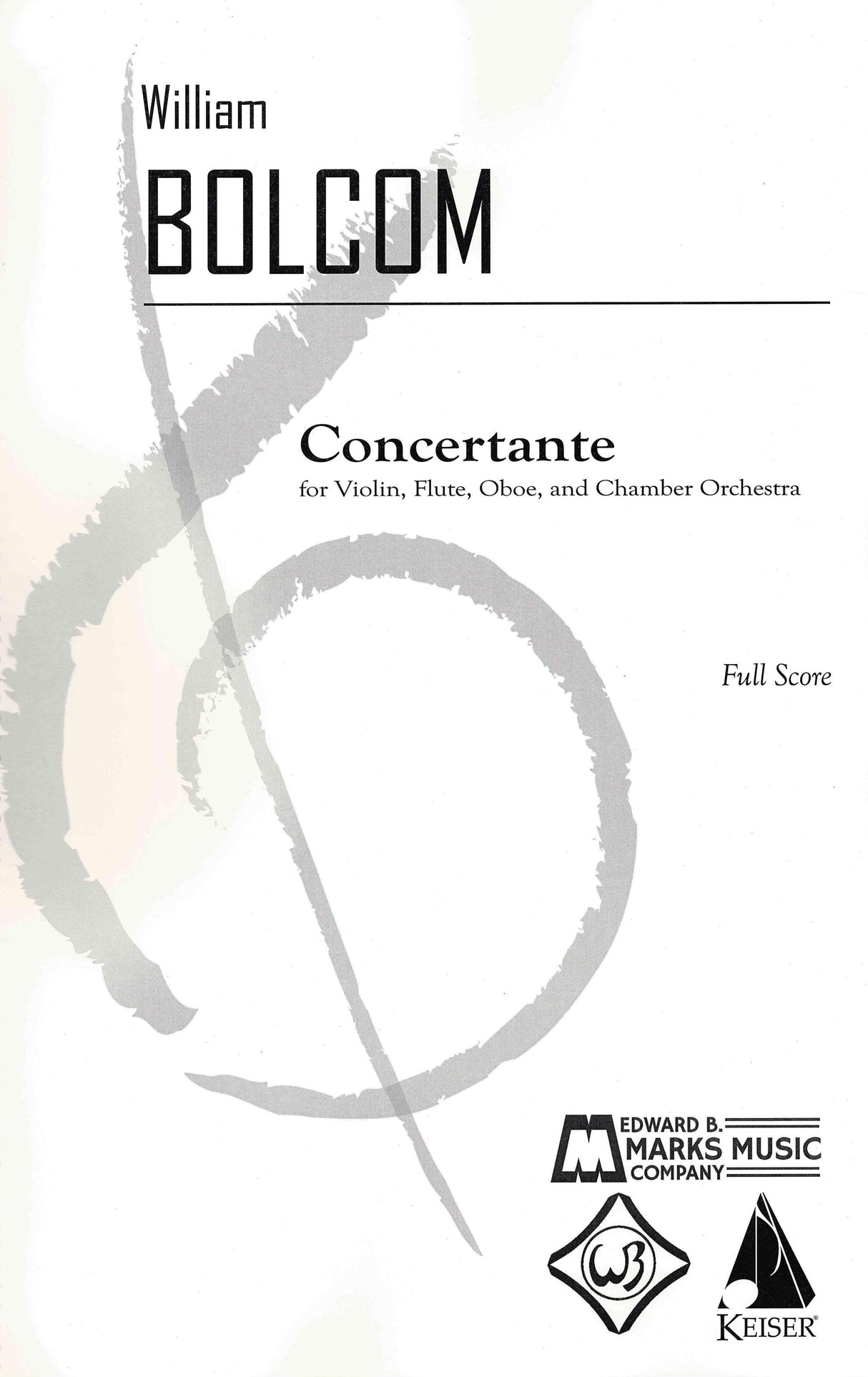 Bolcom: Concertante