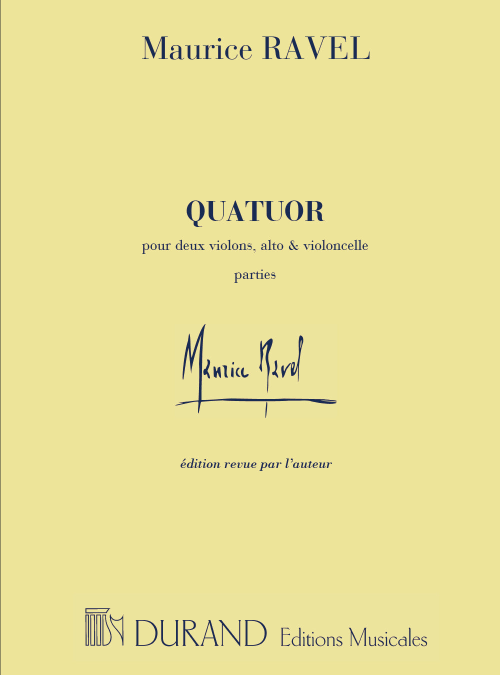 Ravel: String Quartet in F Major