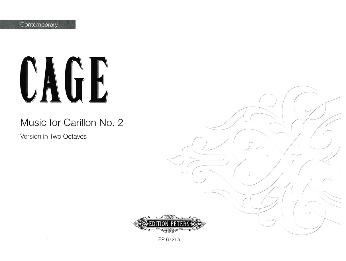 Cage: Music for Carillon No. 2