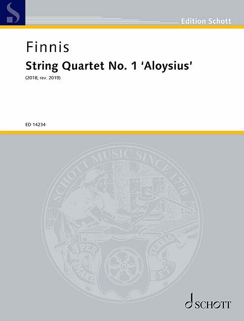 Finnis: String Quartet No. 1 ('Aloysius')