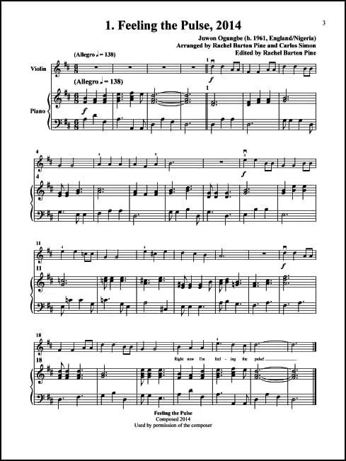 Music by Black Composers - Violin - Volume 1 (a&b)