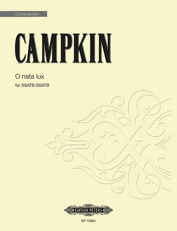Campkin: O nata lux