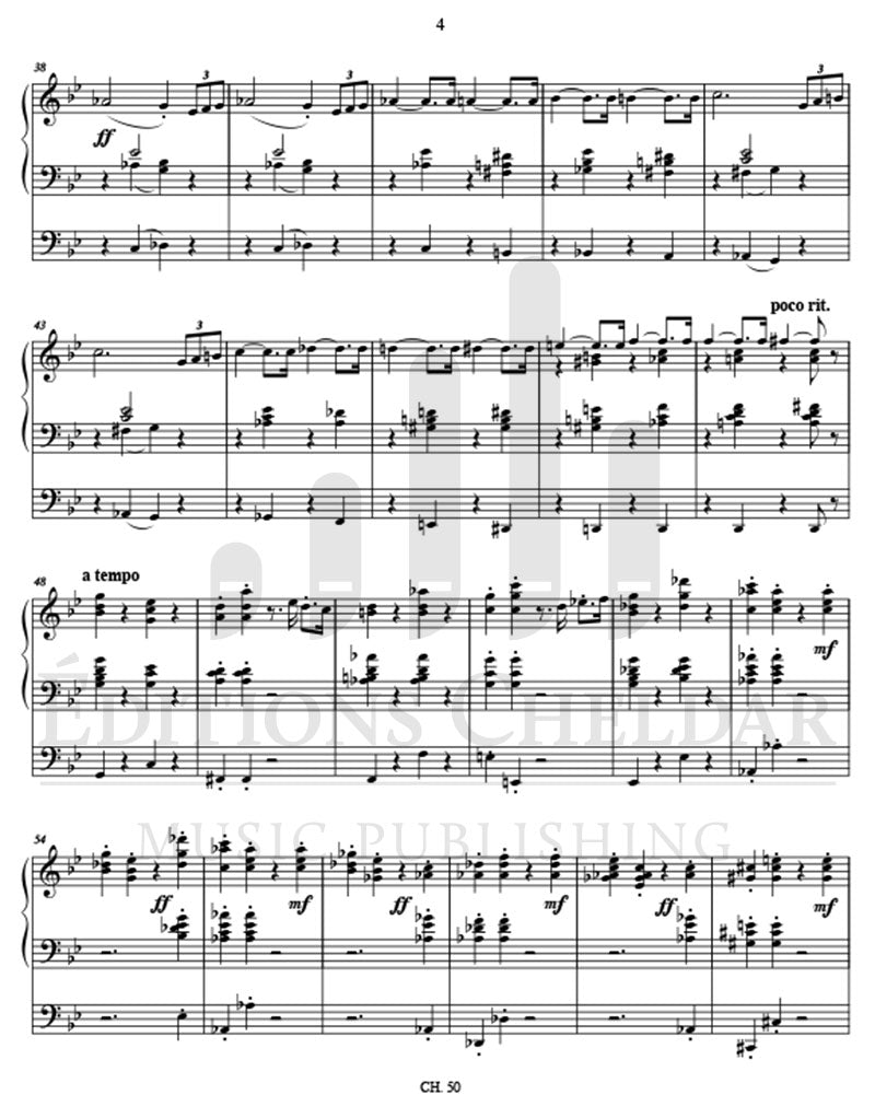 Bédard: Trois Postludes