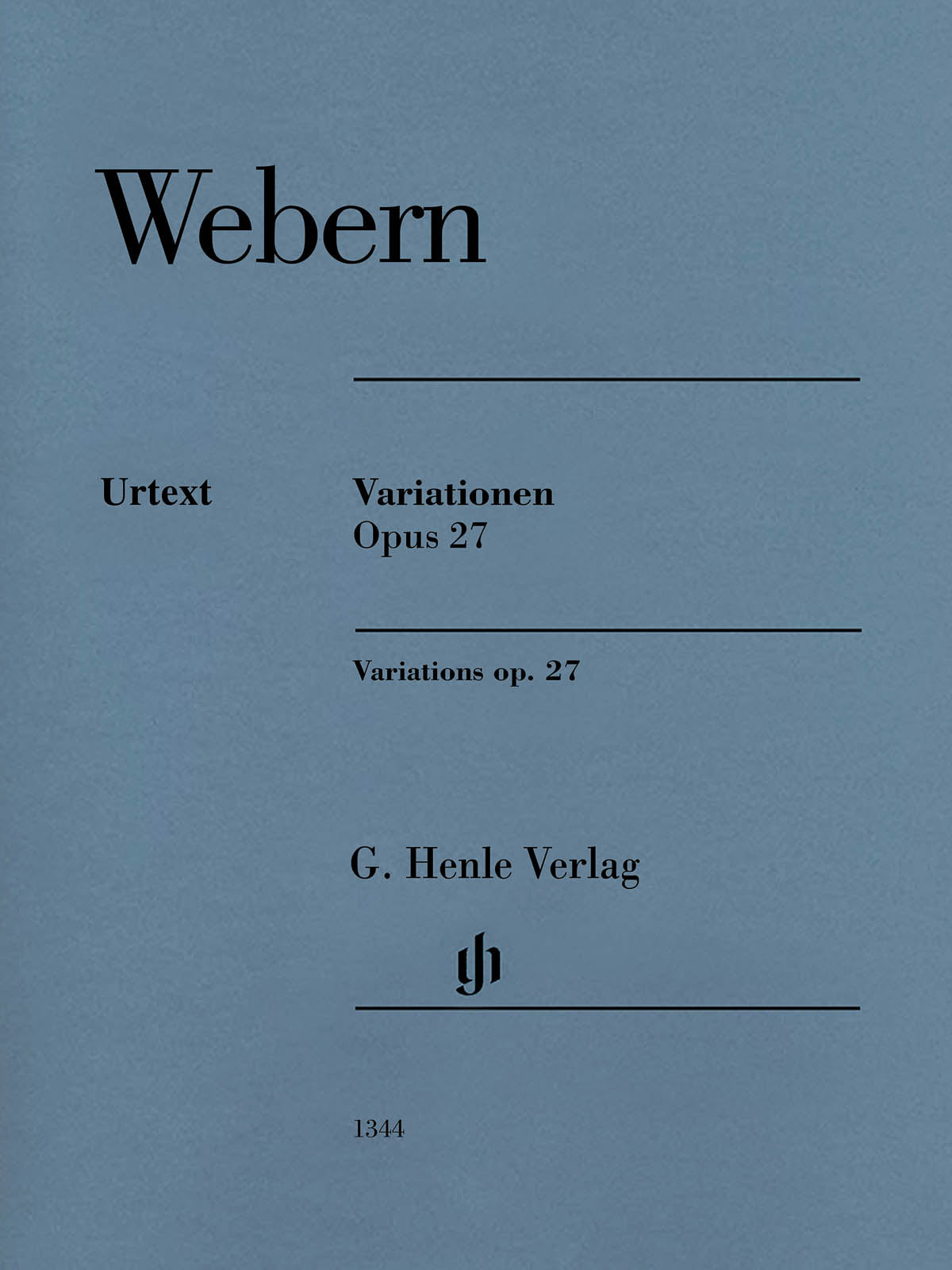 Webern: Variations, Op. 27