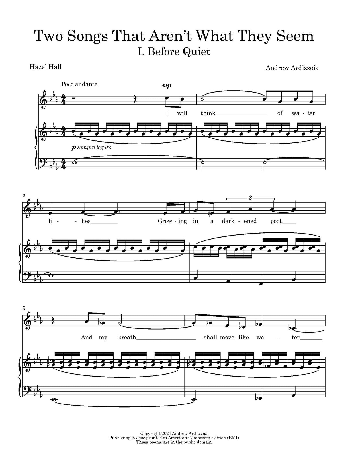 Ardizzoia: Two Songs That Aren't What They Seem