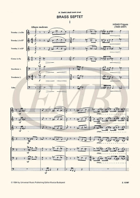 Hidas: Brass Septet