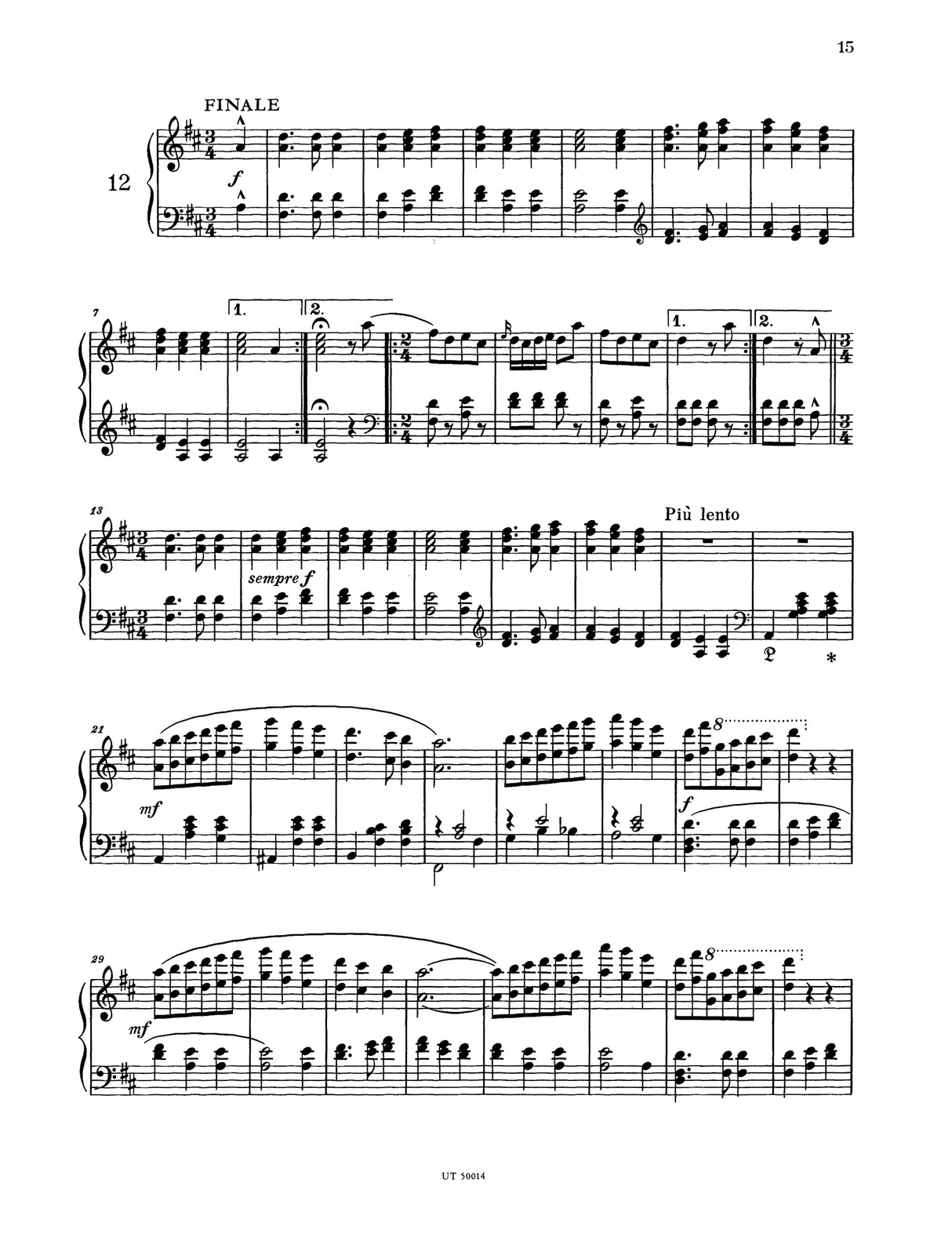 Schumann: Papillons, Op. 2