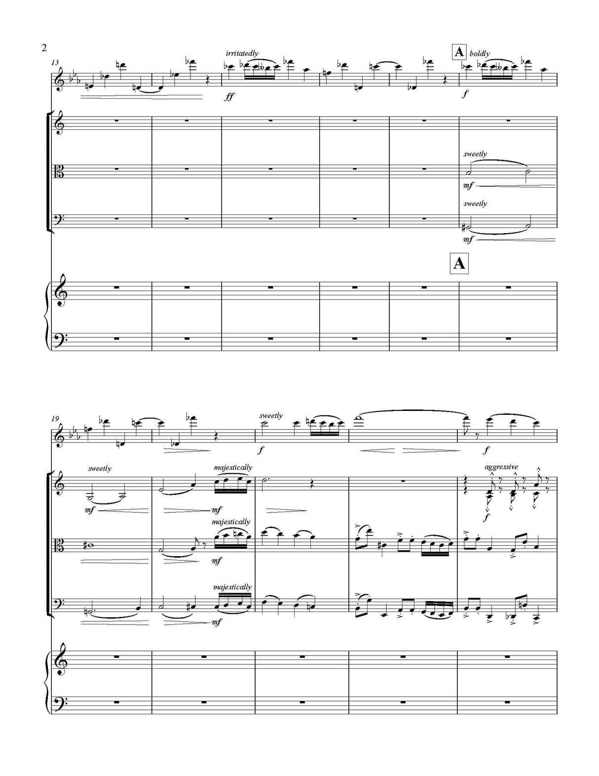 Stubblefield: Sharing Enlightened Thoughts, Op. 14