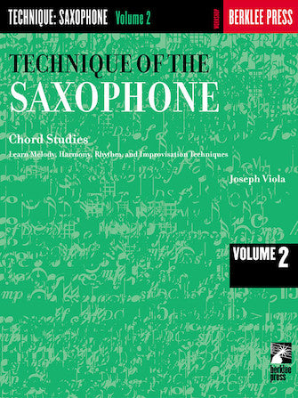 Technique of the Saxophone – Volume 2 (Chord Studies)