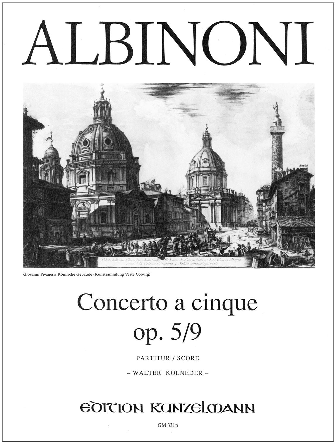 Albinoni: Concerto a cinque in E Minor, Op. 5, No. 9