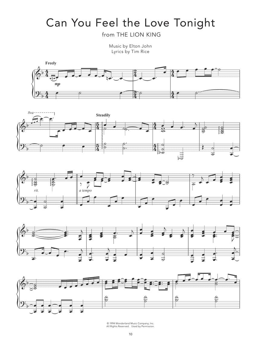 Peaceful Piano Solos: Musicals