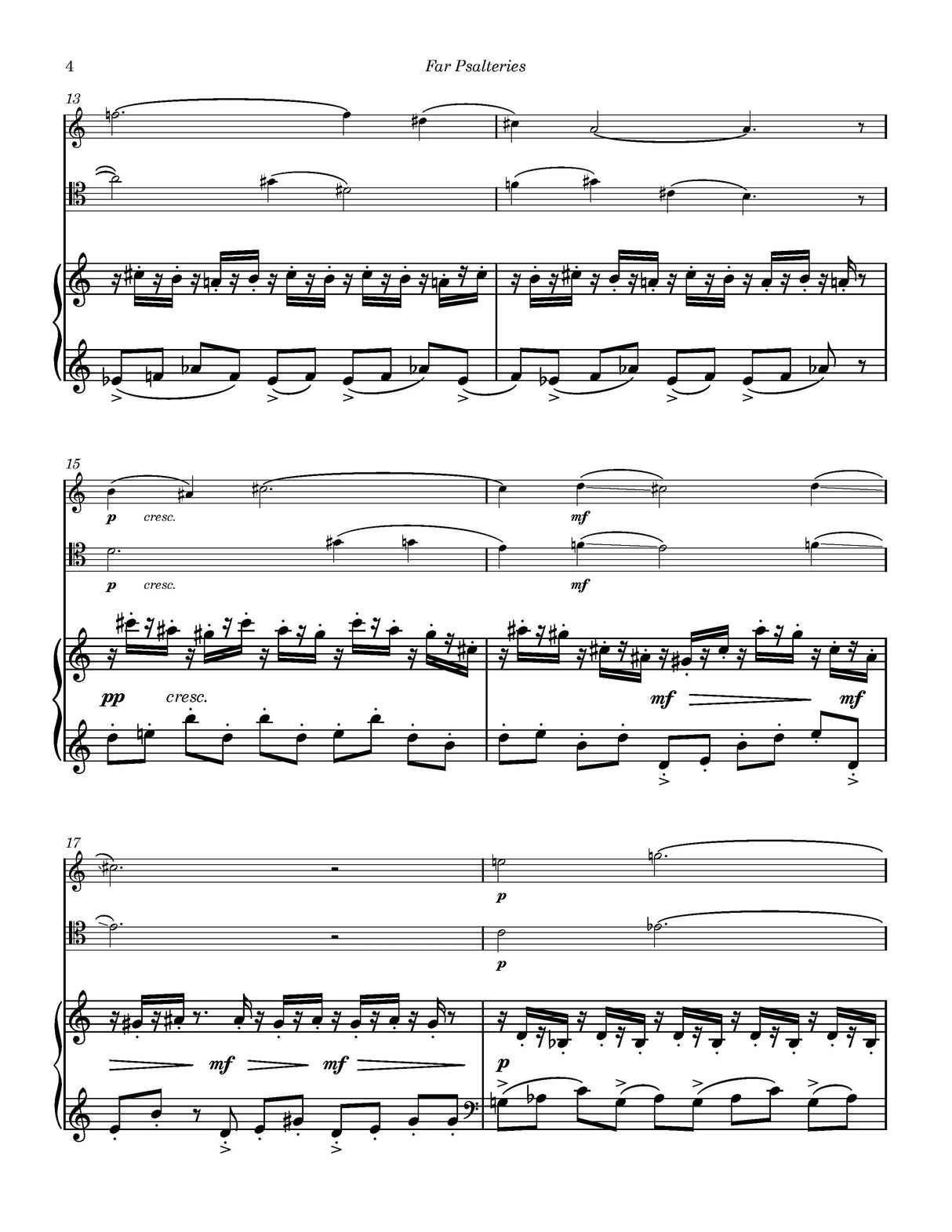 Carlsen: Far Psalteries