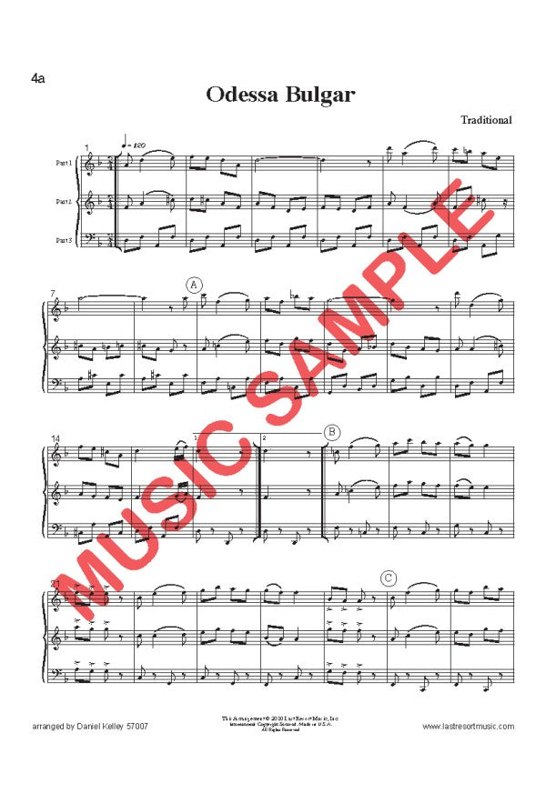 Music for Three - Klezmer Dances