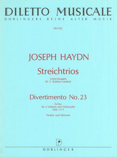 Haydn: Divertimento in E-flat Major, Hob. V:11