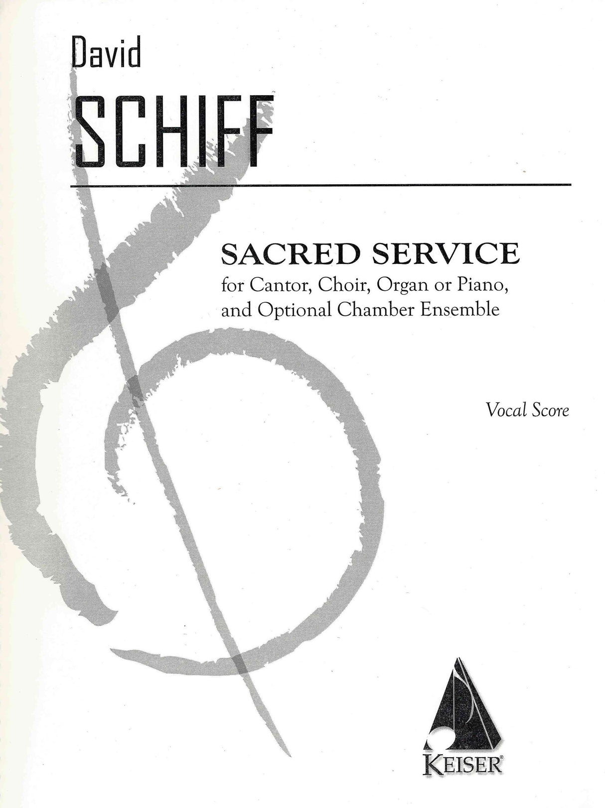 Schiff: Sacred Service