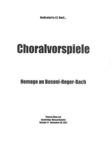 T.O. Lee: Choralvorspiele