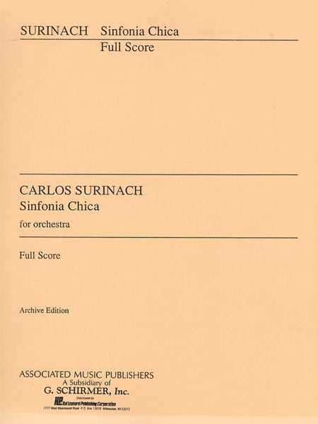 Surinach: Sinfonia Chica