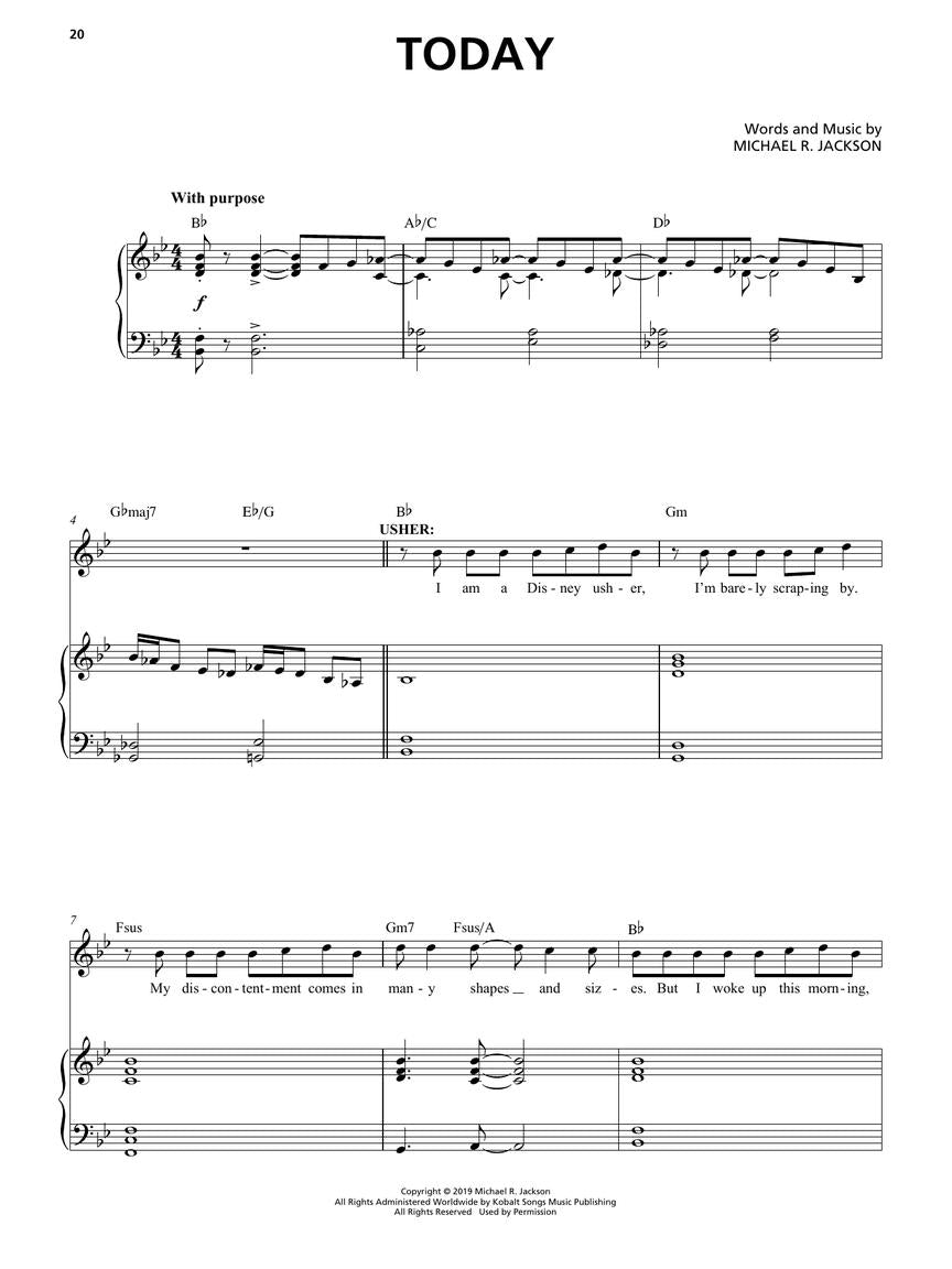 Jackson: A Strange Loop - Vocal Selections