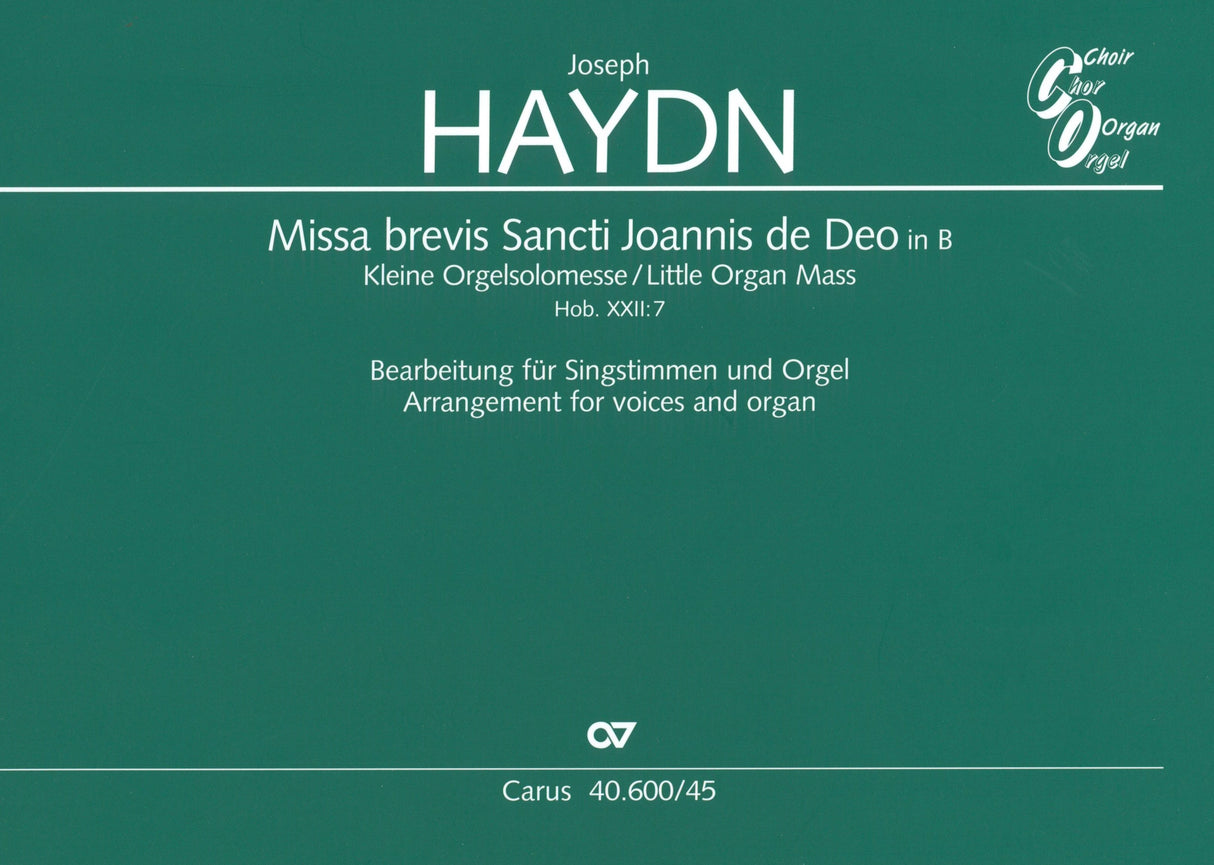 Haydn: Missa brevis Sancti Joannis de Deo, Hob. XXII:7