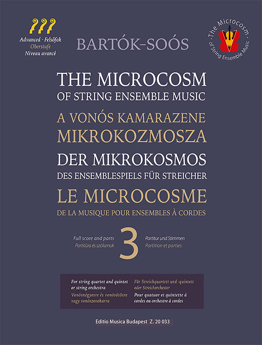 The Microcosm of String Ensemble Music - Volume 3 (Advanced)