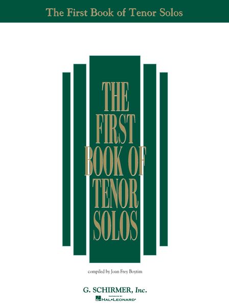 The First Book of Tenor Solos - Part I