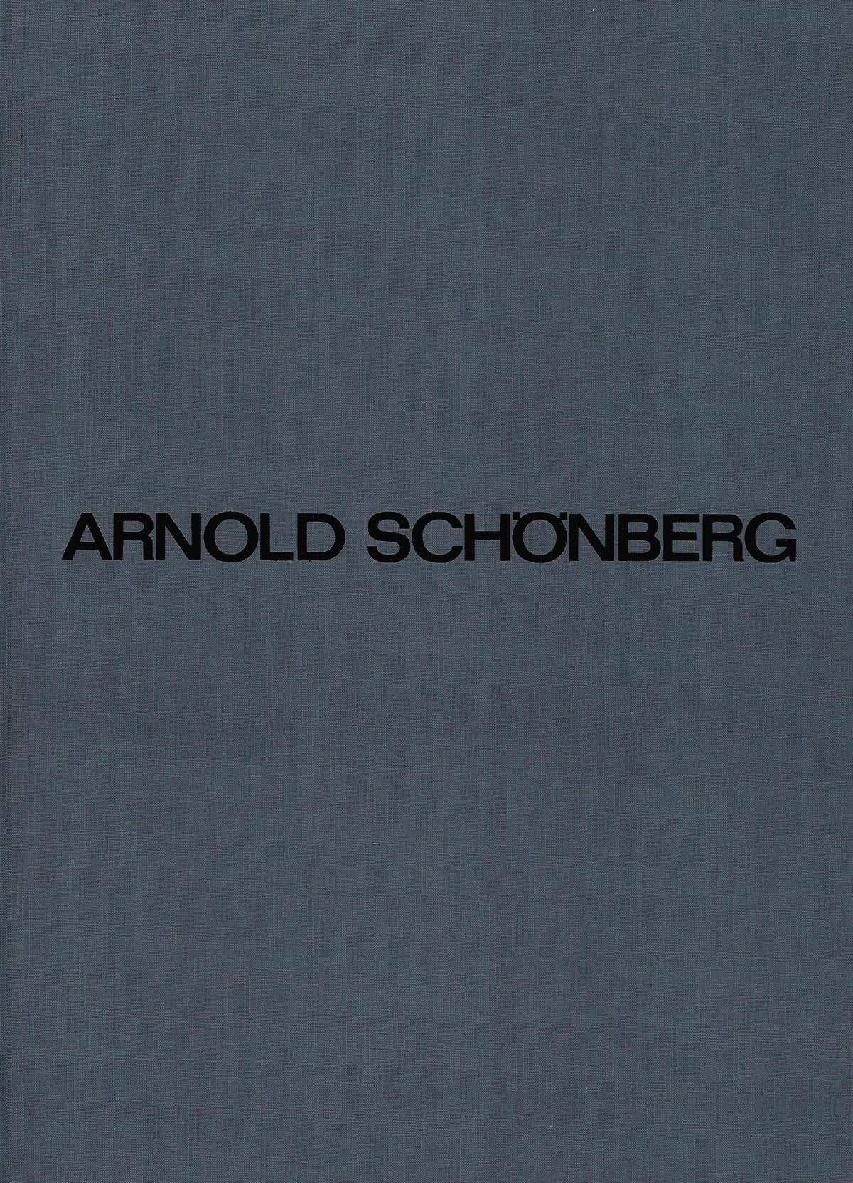 Schoenberg: Orchesterlieder