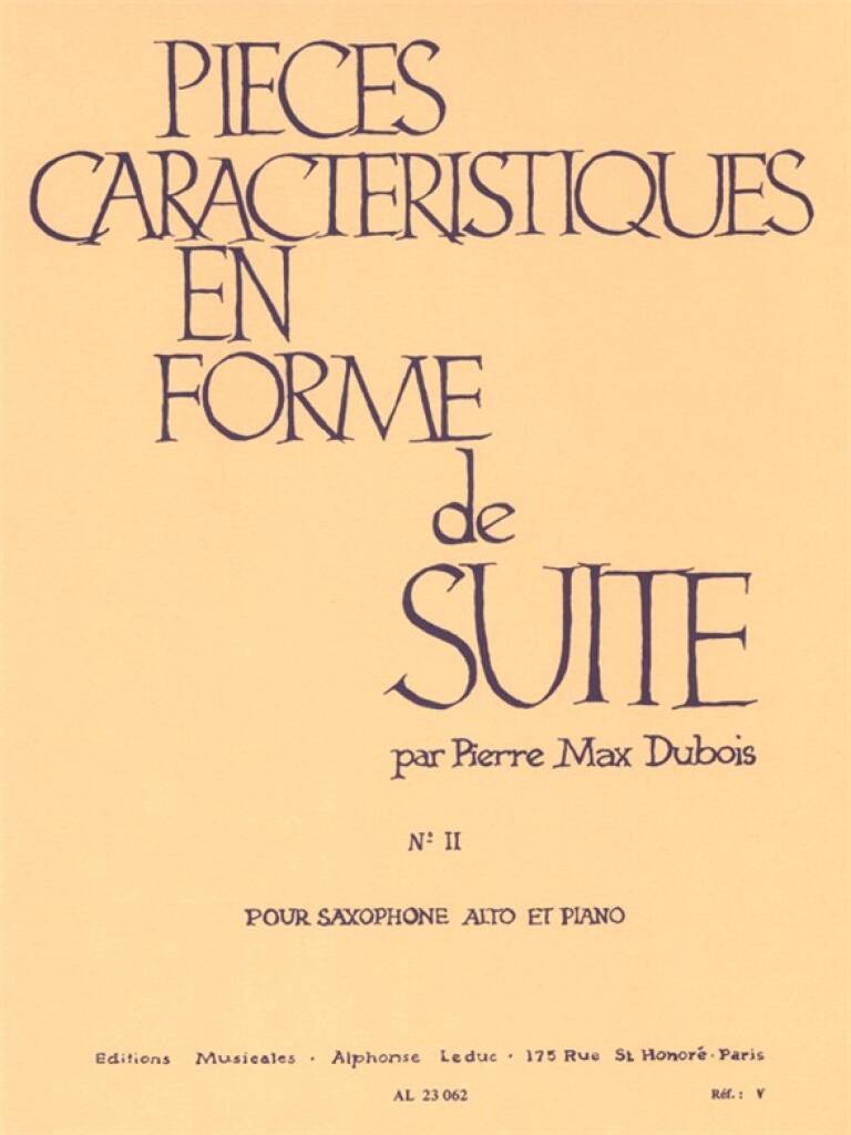Dubois: A La russe from Pieces Caracteristiques, Op. 77,