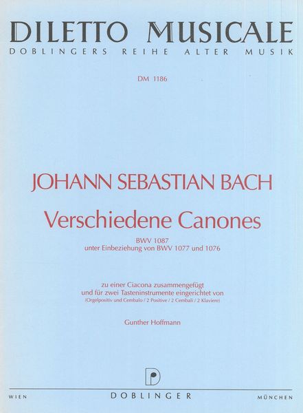 Bach: Verschiedene Canones