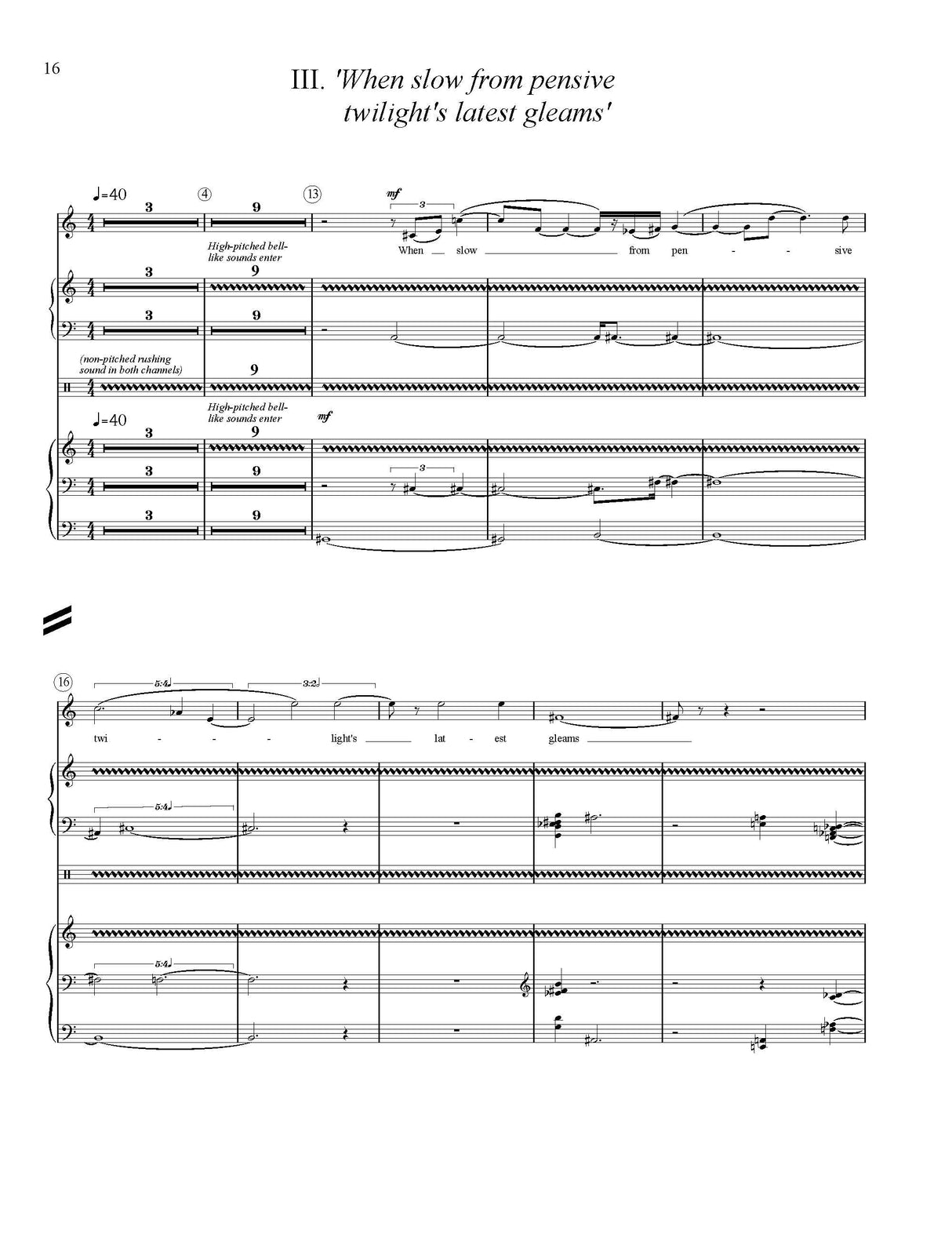 Melby: Three Wordsworth Songs