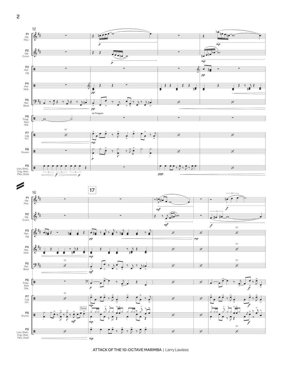 Lawless: Attack of the 10-Octave Marimba