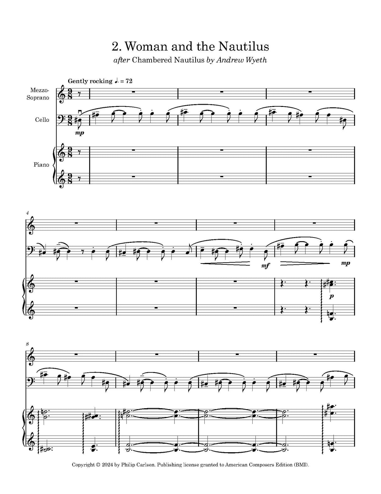 Carlsen: Three Paintings