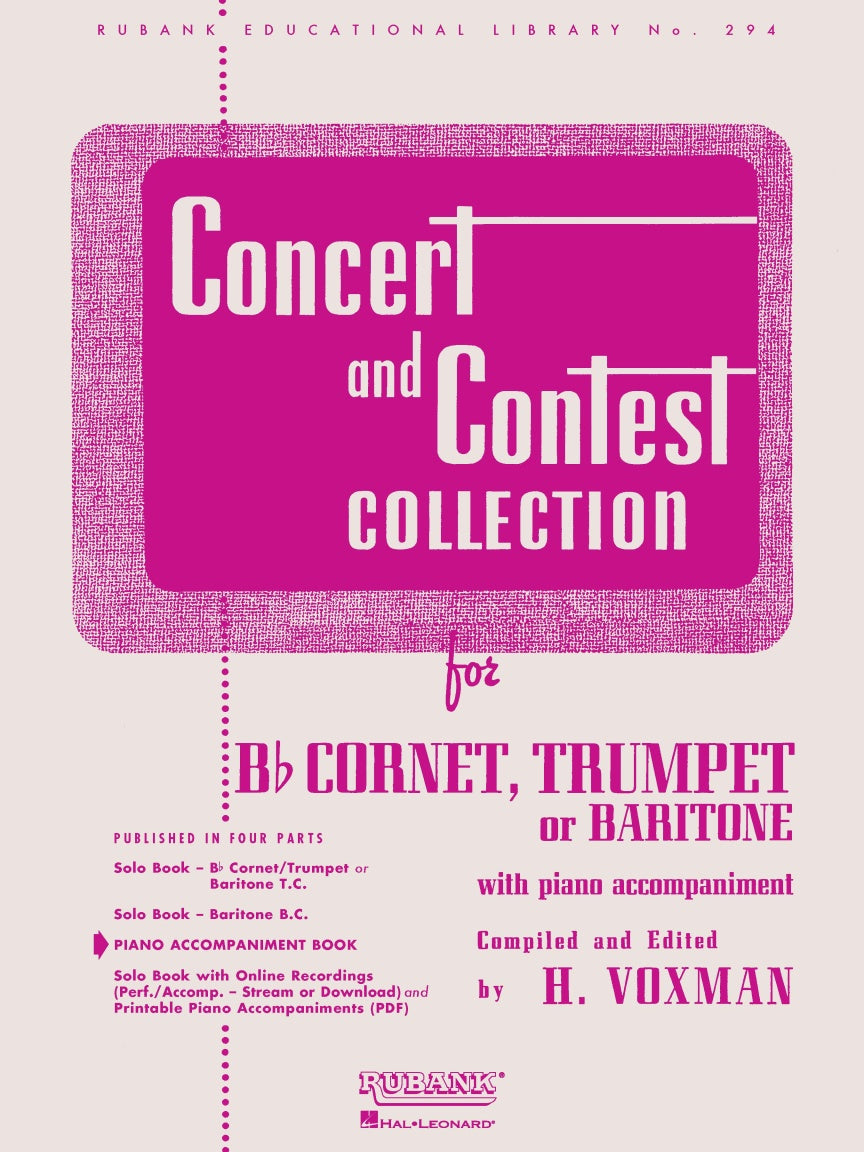 Concert and Contest Collection - Cornet / Trumpet / Baritione