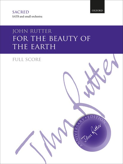 Rutter: For the beauty of the earth