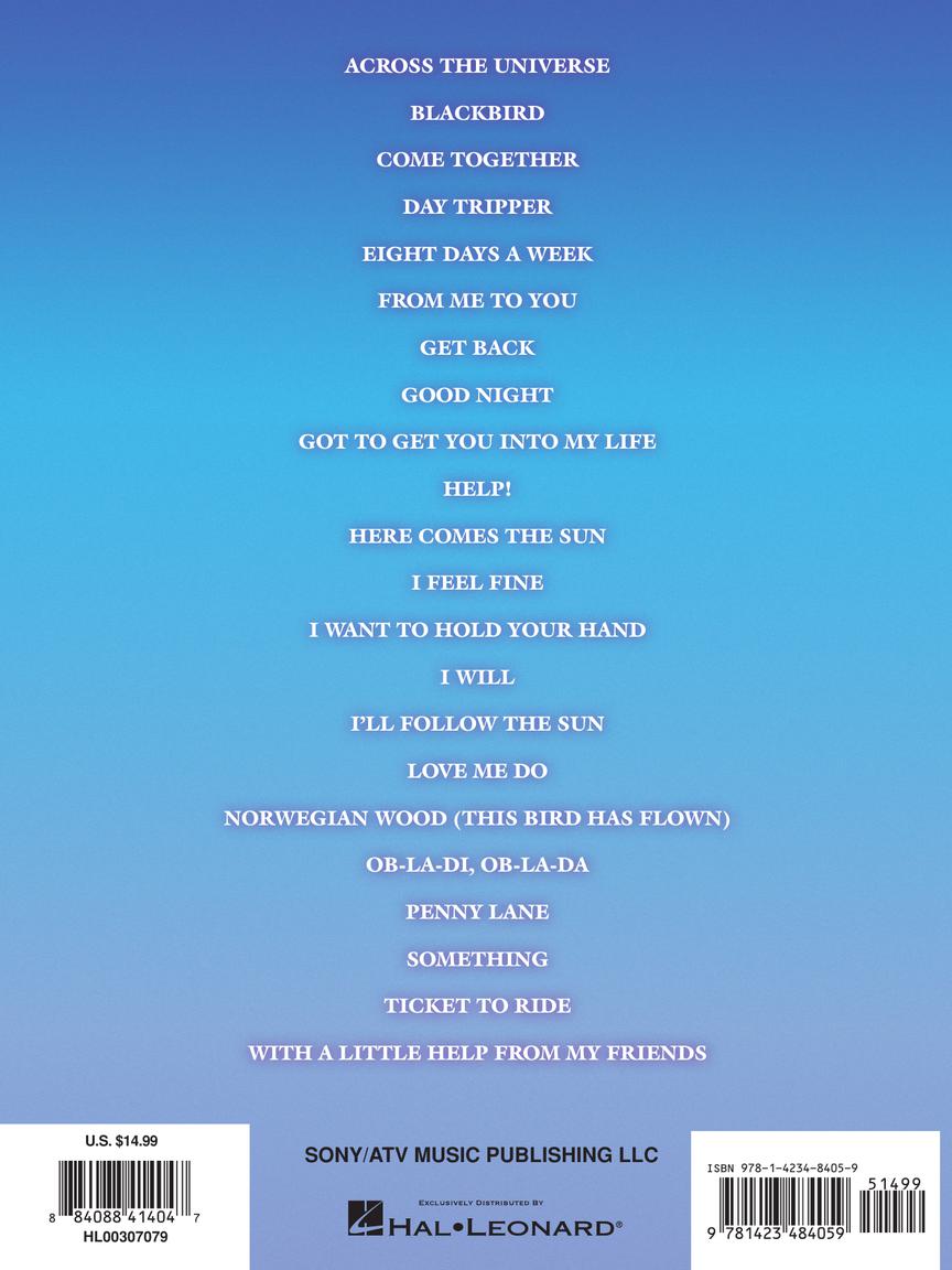 The Beatles - 22 Songs (arr. for piano)